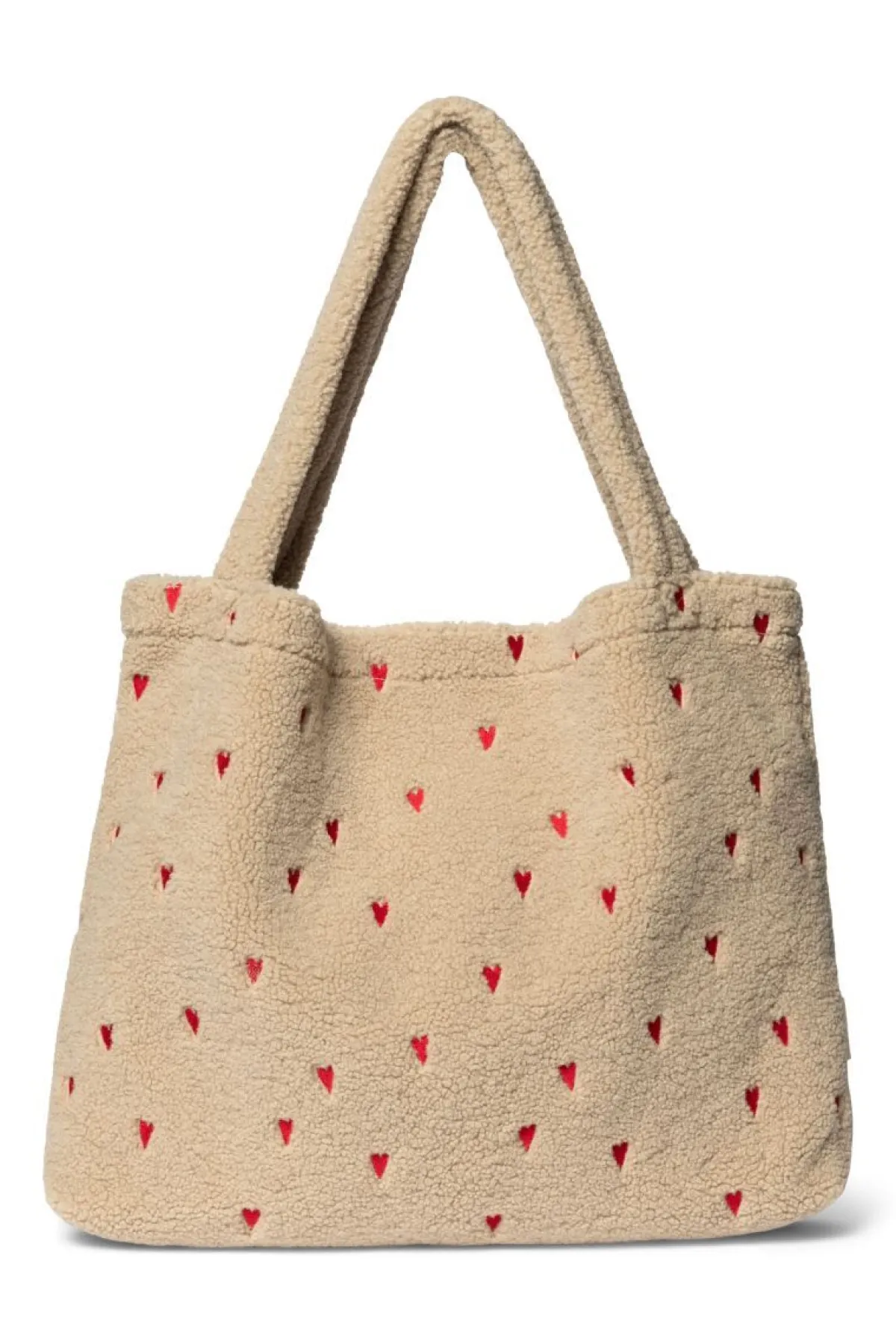 Studio Noos Verzorgingstassen|Verzorgingstassen * Mom Bag Teddy Hearts Ecru Beige