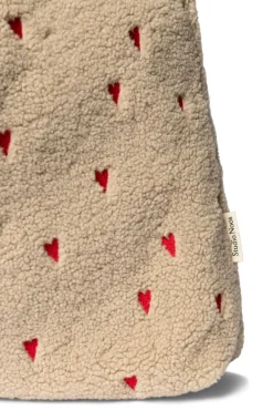 Studio Noos Verzorgingstassen|Verzorgingstassen * Mom Bag Teddy Hearts Ecru Beige
