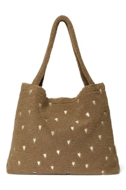Studio Noos Verzorgingstassen|Verzorgingstassen * Mom Bag Teddy Hearts Brown Bruin