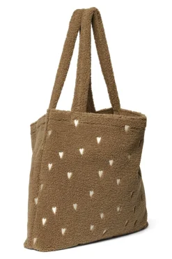 Studio Noos Verzorgingstassen|Verzorgingstassen * Mom Bag Teddy Hearts Brown Bruin