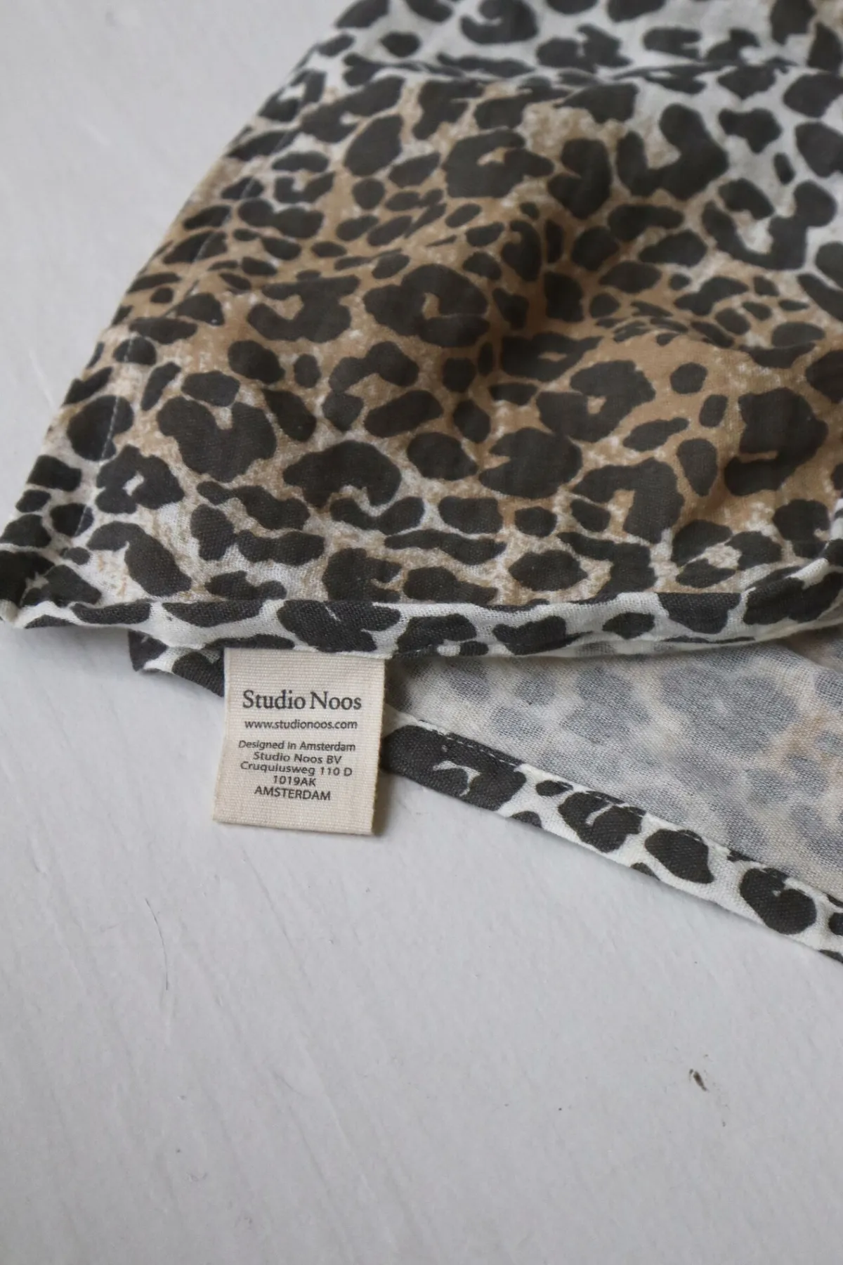 Studio Noos Hydrofiel Luiers * Swaddle Leopard 70 x 70 Multicolor