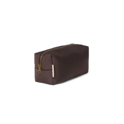 Studio Noos Verzorgingstassen * Toilettas Puffy Brown Bruin