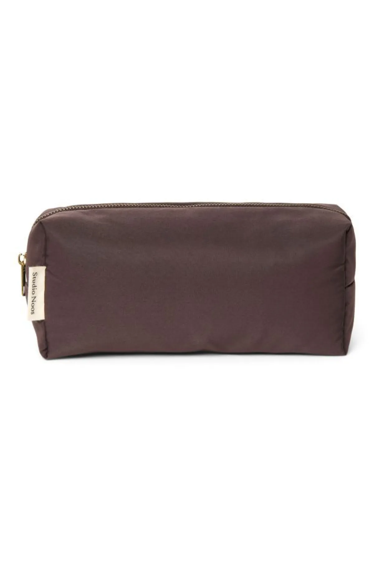 Studio Noos Verzorgingstassen * Toilettas Puffy Brown Bruin