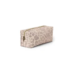 Studio Noos Verzorgingstassen * Toilettas Puffy Leopard Beige