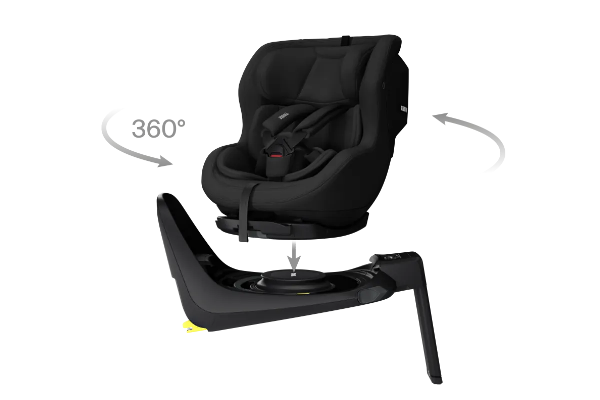 Thule Peuter Autostoelen * Autostoel Elm i-Size Black Zwart