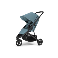 Thule Alle Buggy's * Buggy 2in1 Spring 2 Mid Blue on Black Blauw