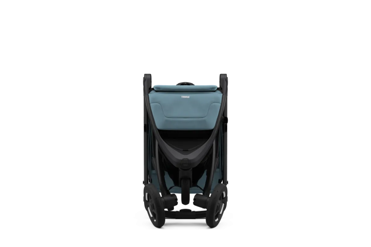 Thule Alle Buggy's * Buggy 2in1 Spring 2 Mid Blue on Black Blauw