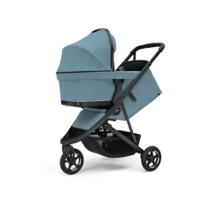 Thule Alle Buggy's * Buggy 2in1 Spring 2 Mid Blue on Black Blauw