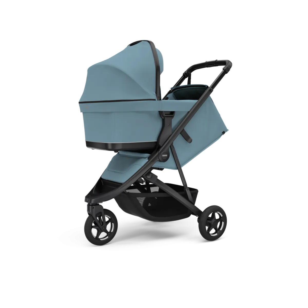 Thule Alle Buggy's * Buggy 2in1 Spring 2 Mid Blue on Black Blauw
