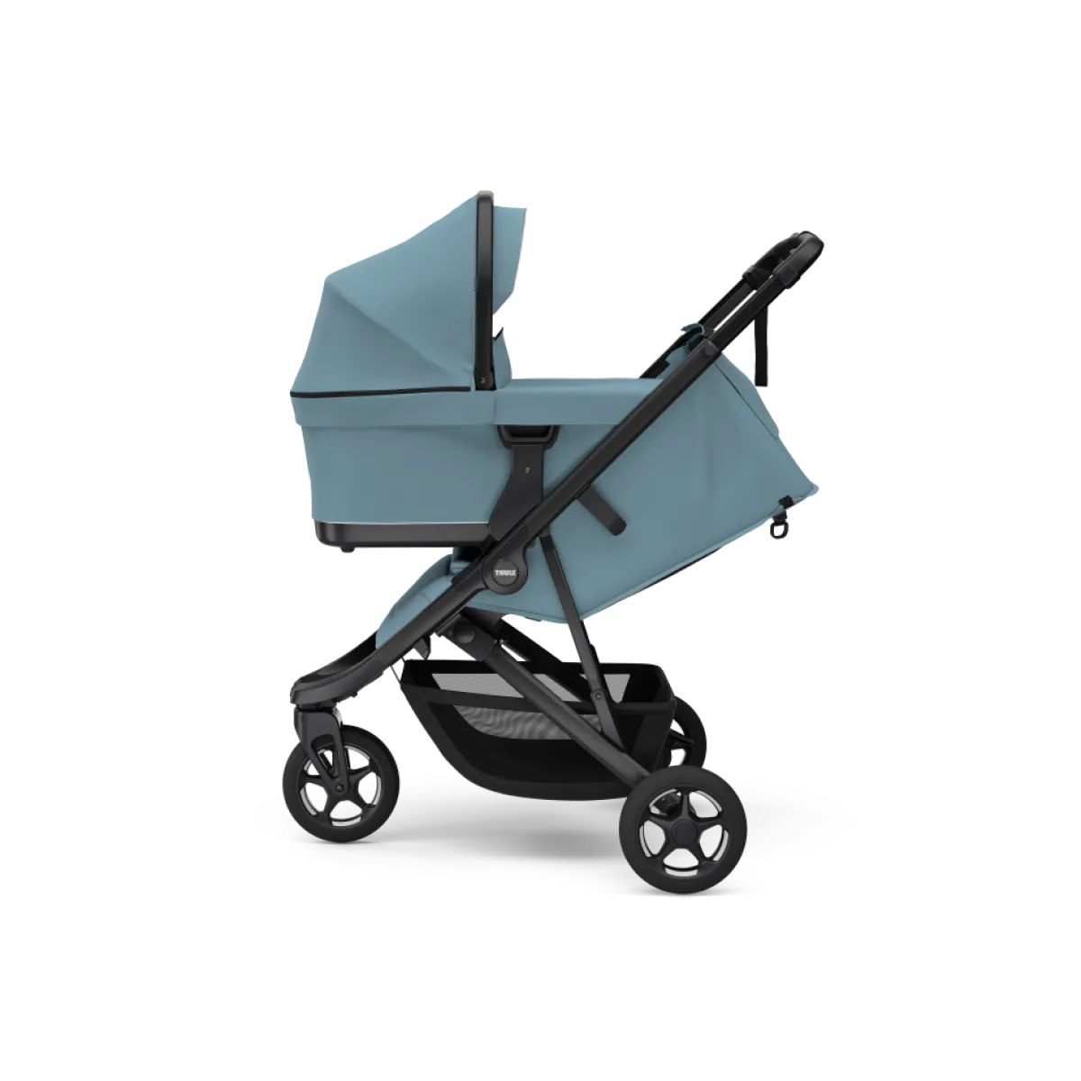 Thule Alle Buggy's * Buggy 2in1 Spring 2 Mid Blue on Black Blauw