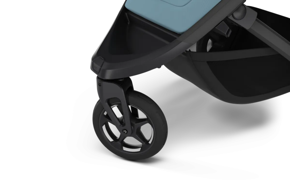 Thule Alle Buggy's * Buggy 2in1 Spring 2 Mid Blue on Black Blauw