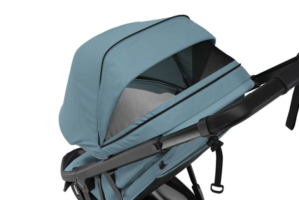 Thule Alle Buggy's * Buggy 2in1 Spring 2 Mid Blue on Black Blauw