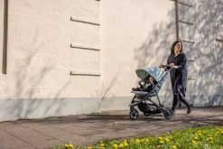 Thule Alle Buggy's * Buggy 2in1 Spring 2 Mist Green on Black Groen