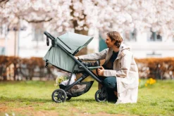 Thule Alle Buggy's * Buggy 2in1 Spring 2 Mist Green on Black Groen