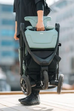 Thule Alle Buggy's * Buggy 2in1 Spring 2 Mist Green on Black Groen