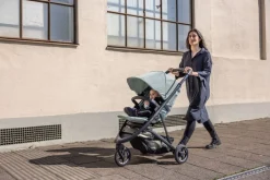 Thule Alle Buggy's * Buggy 2in1 Spring 2 Mist Green on Black Groen