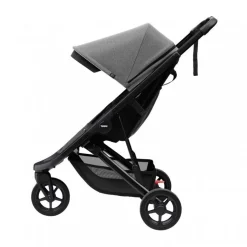 Thule Alle Buggy's * Buggy Spring Black - Grey Melange Grijs