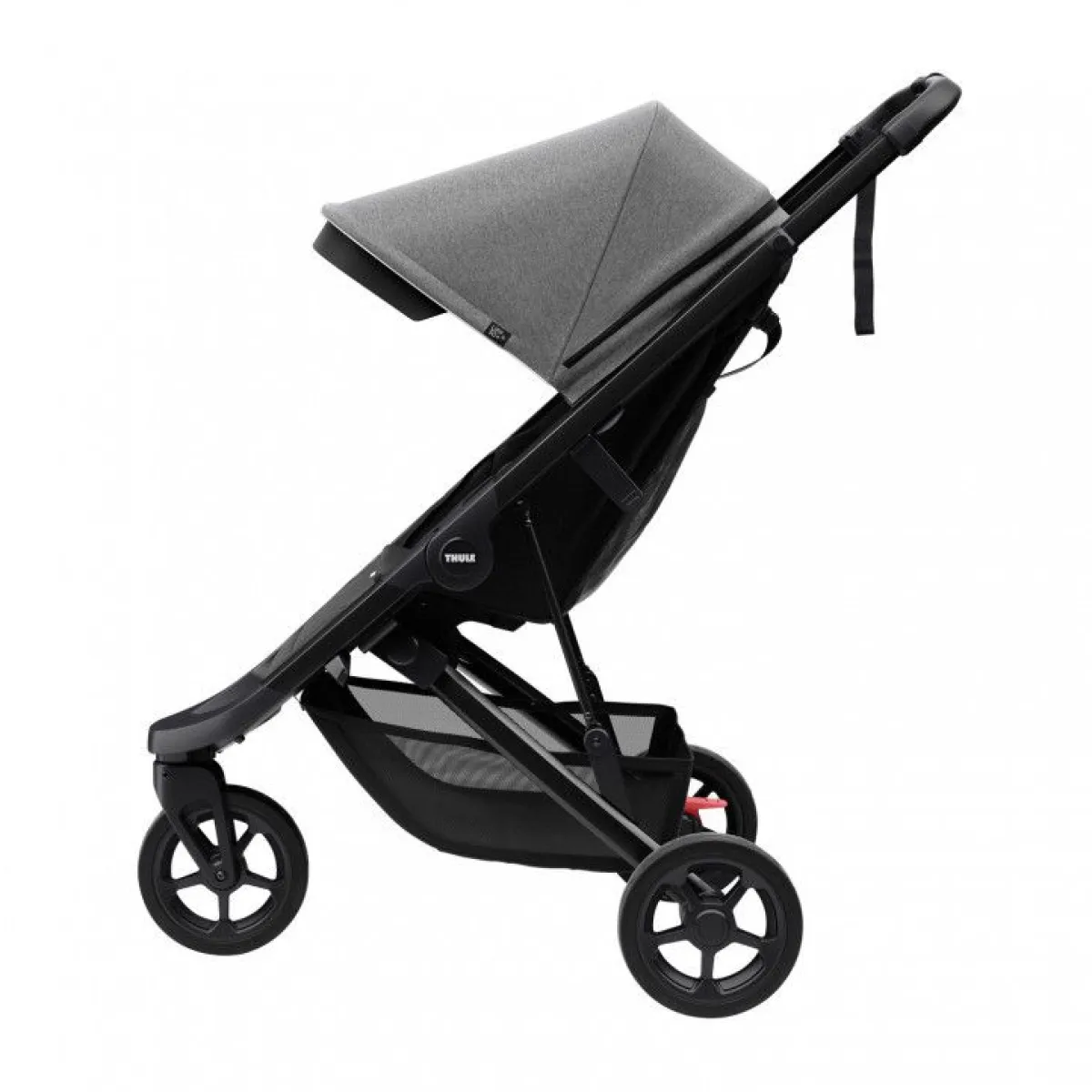 Thule Alle Buggy's * Buggy Spring Black - Grey Melange Grijs