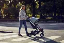 Thule Alle Buggy's * Buggy Spring Black - Grey Melange Grijs