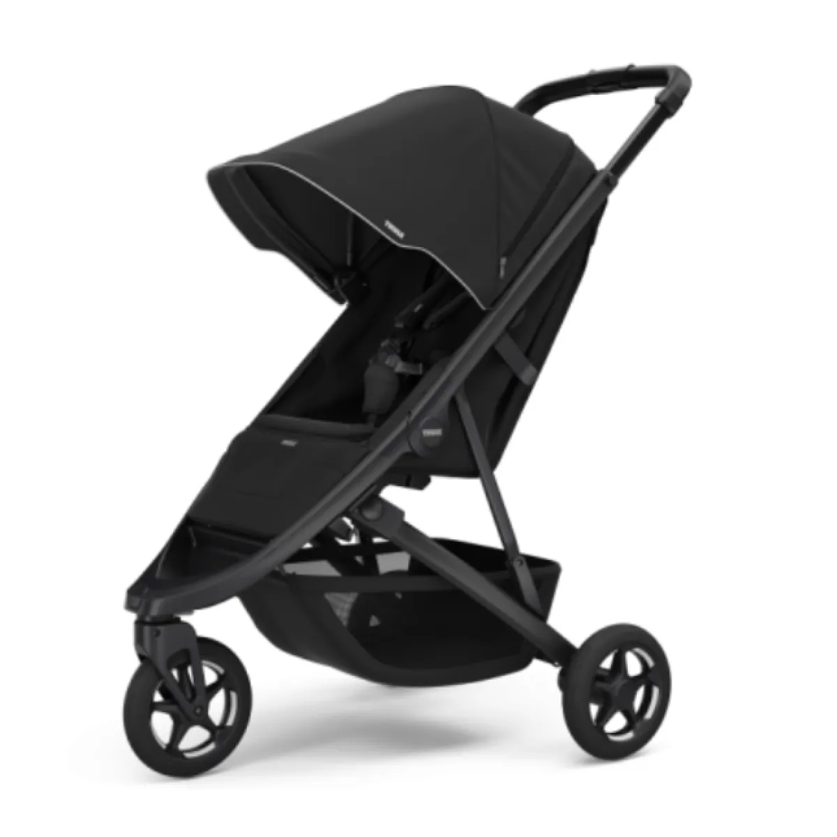 Thule Alle Buggy's * Buggy Spring 2 Black on Black Zwart