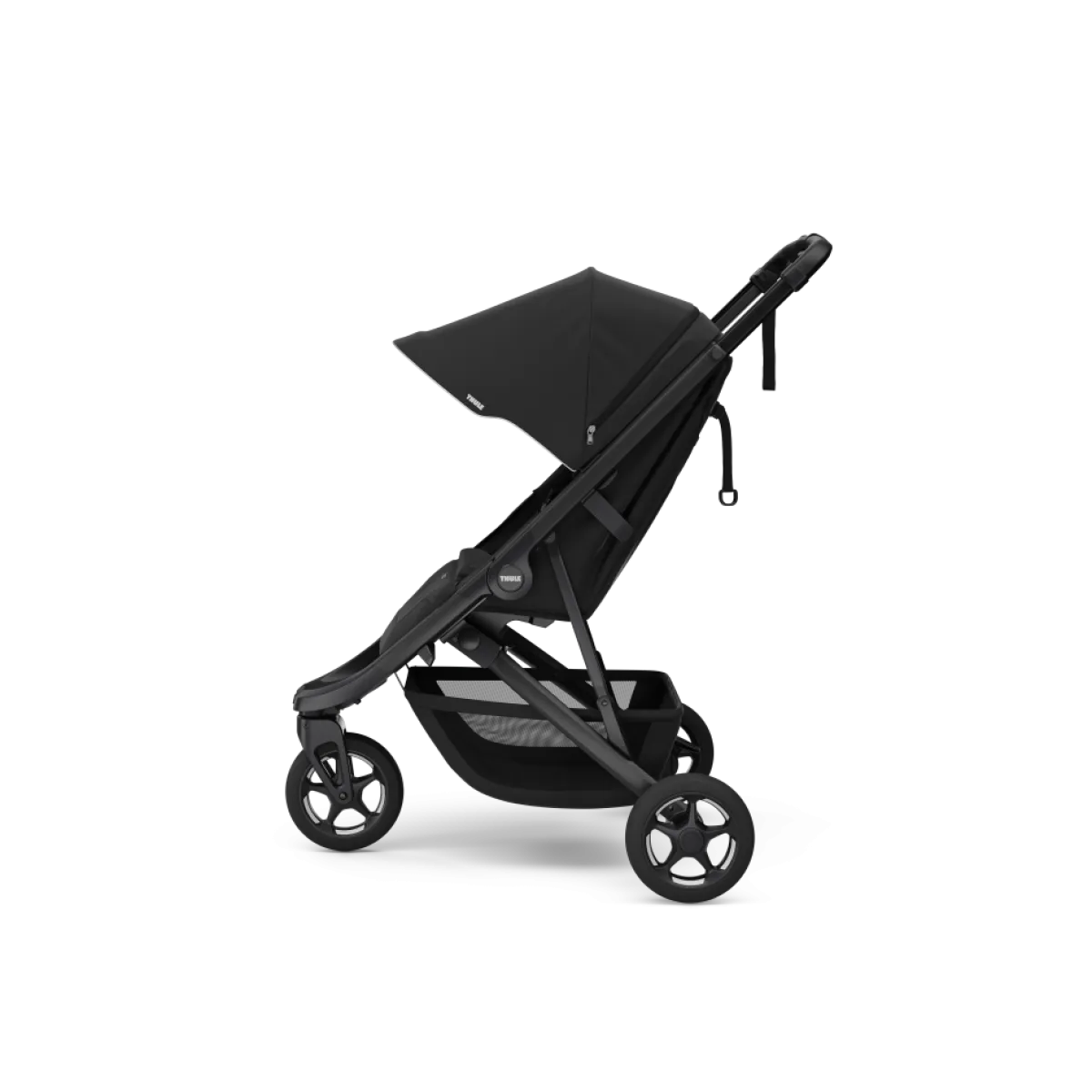 Thule Alle Buggy's * Buggy Spring 2 Black on Black Zwart