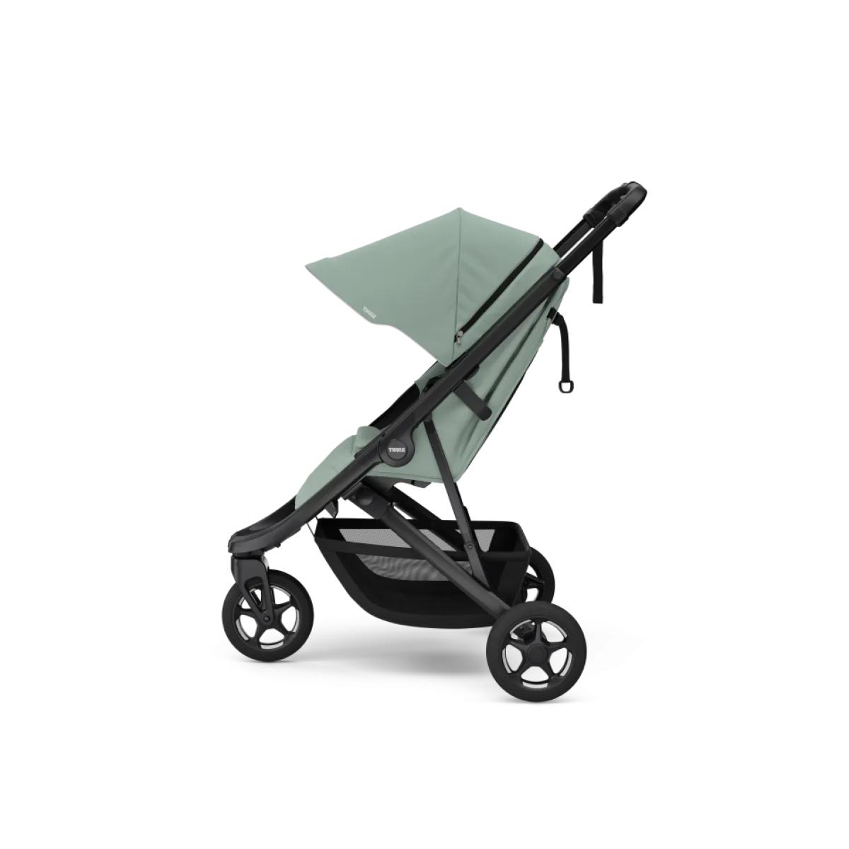 Thule Alle Buggy's * Buggy Spring 2 Mist Green on Black Groen