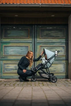 Thule Alle Buggy's * Buggy Spring 2 Mist Green on Black Groen