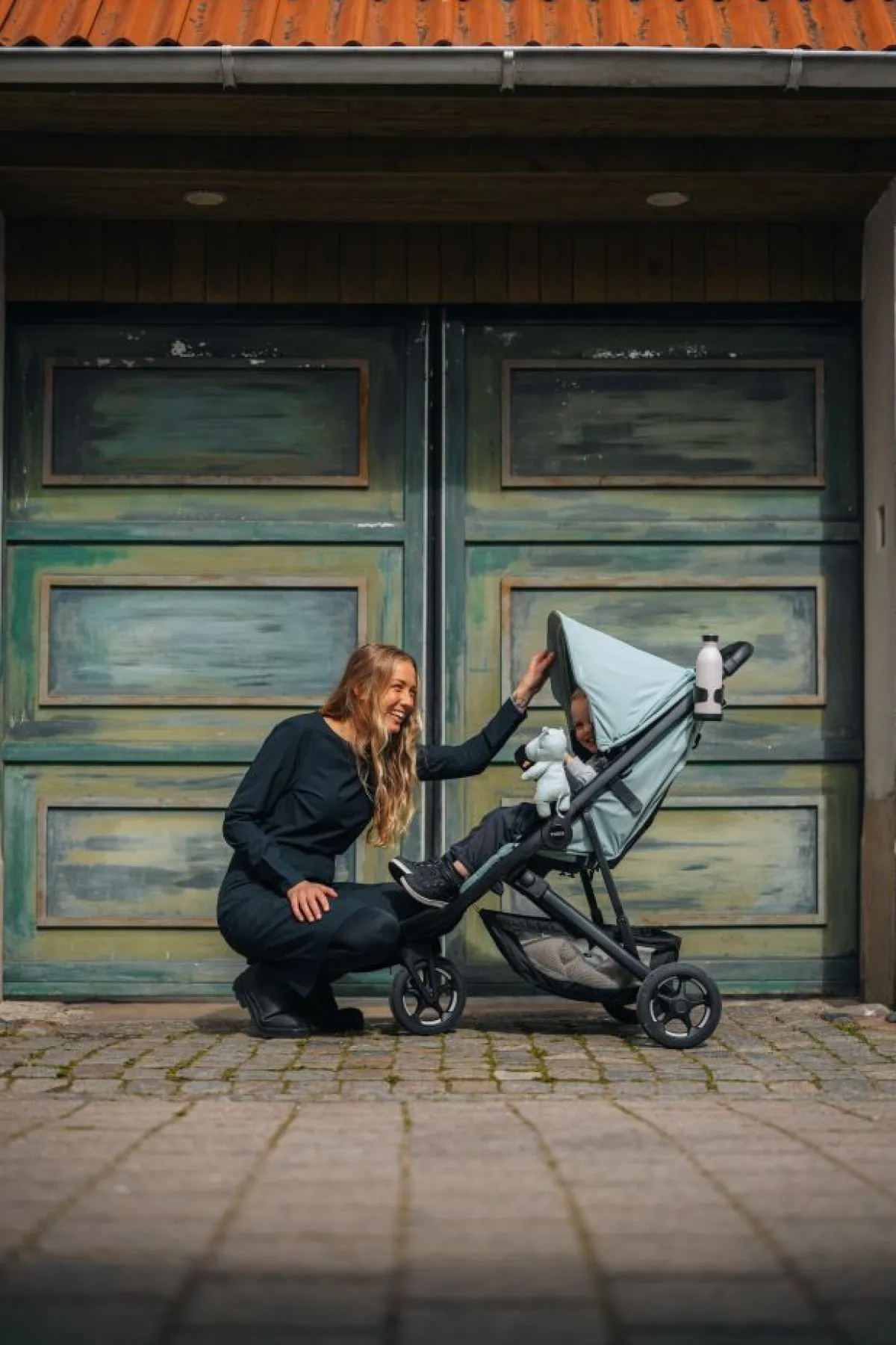 Thule Alle Buggy's * Buggy Spring 2 Mist Green on Black Groen