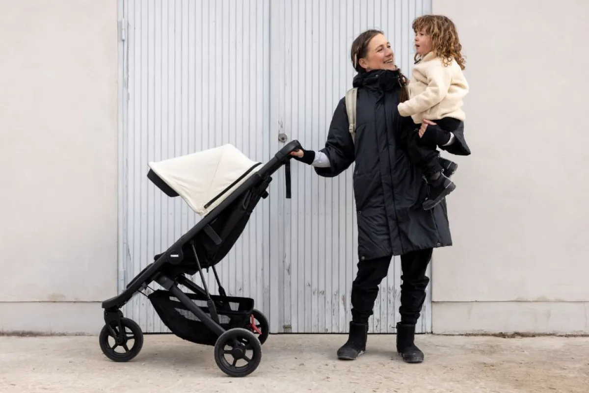 Thule Alle Buggy's * Buggy Spring Soft - Midnight Black Beige