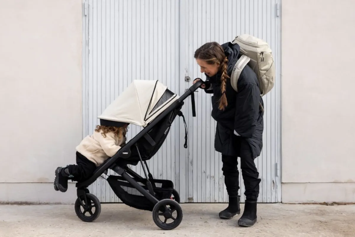 Thule Alle Buggy's * Buggy Spring Soft - Midnight Black Beige