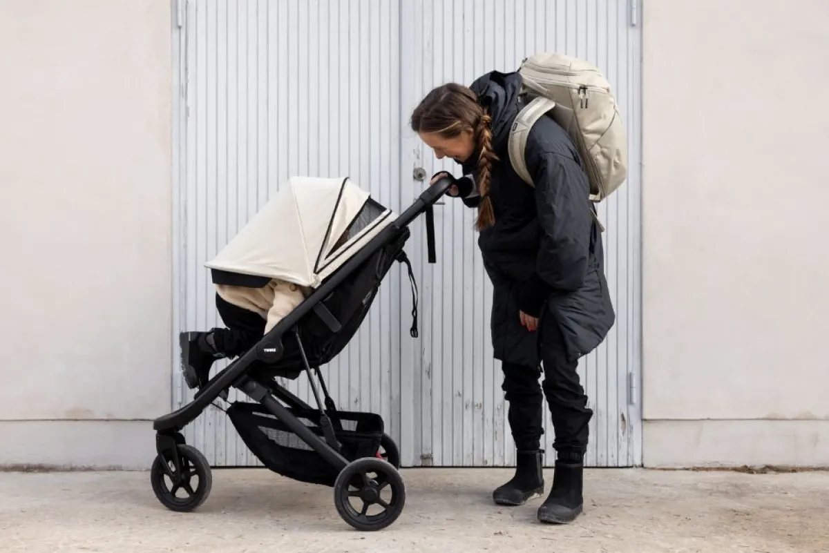 Thule Alle Buggy's * Buggy Spring Soft - Midnight Black Beige