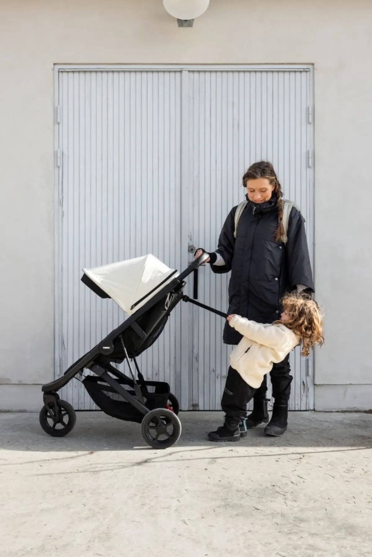 Thule Alle Buggy's * Buggy Spring Soft - Midnight Black Beige