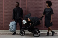 Thule Tweelingwagens * Urban Glide 3 Duo Kinderwagen Black