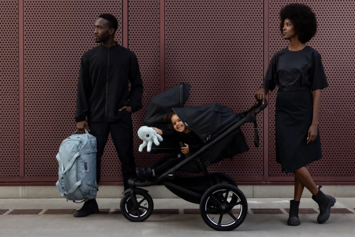 Thule Tweelingwagens * Urban Glide 3 Duo Kinderwagen Black