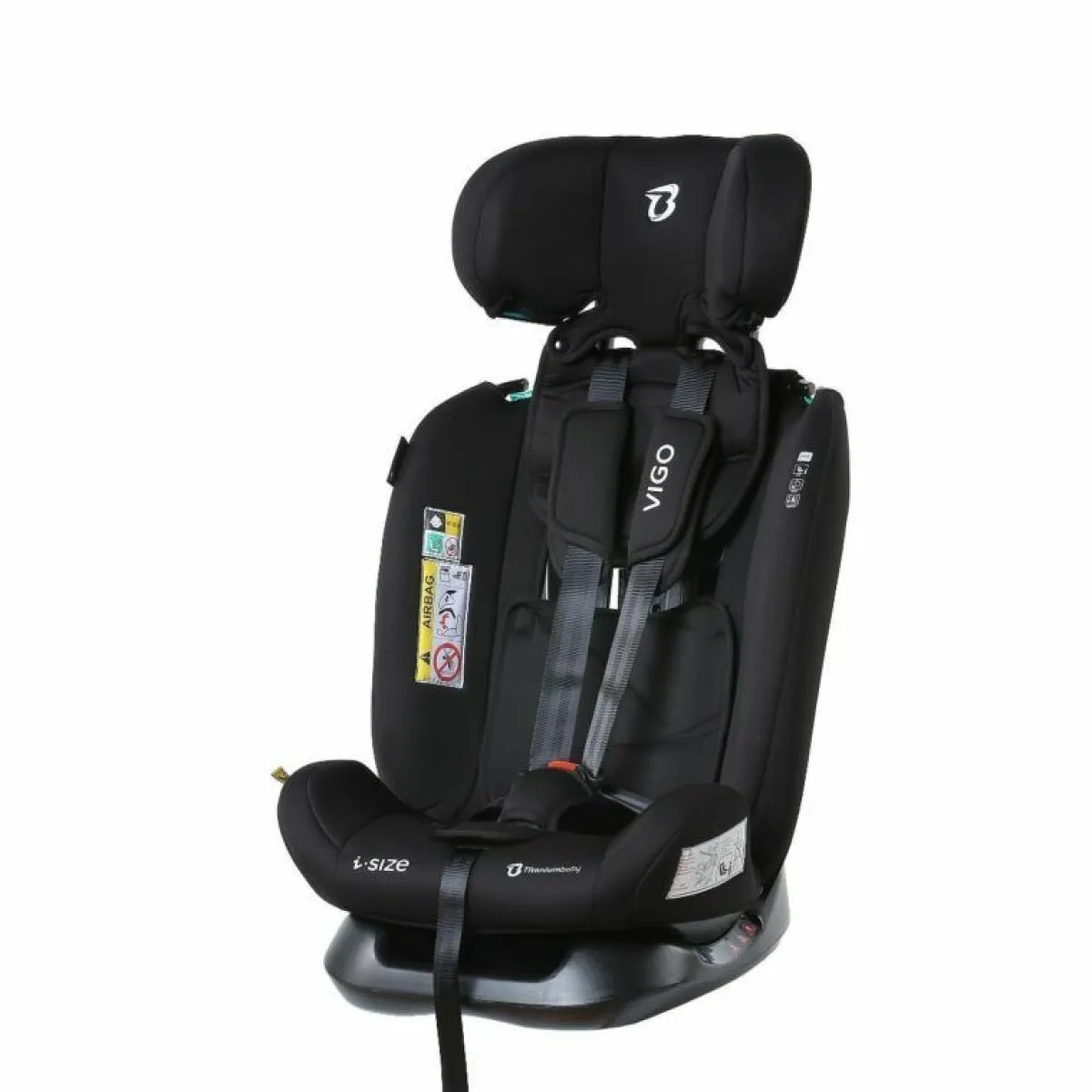 Titaniumbaby Meegroei Autostoelen * Autostoel Vigo i-Size Black