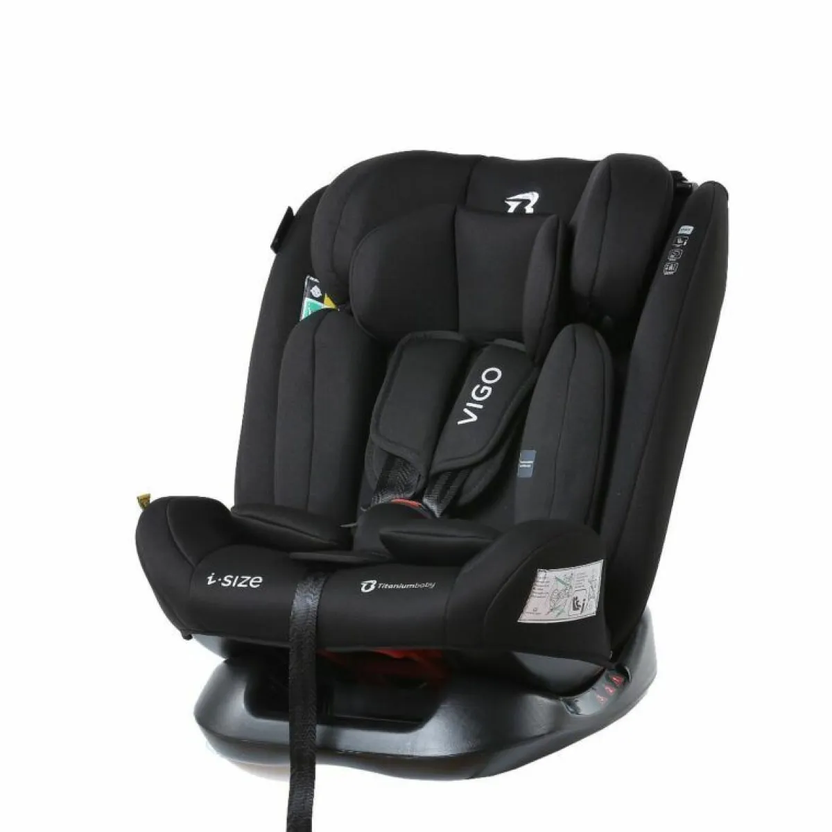 Titaniumbaby Meegroei Autostoelen * Autostoel Vigo i-Size Black