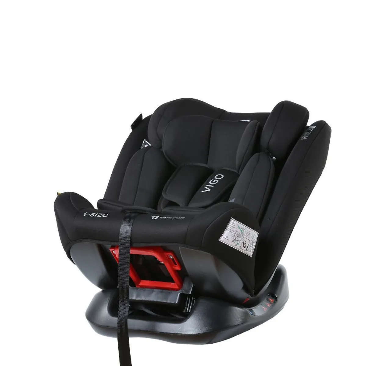 Titaniumbaby Meegroei Autostoelen * Autostoel Vigo i-Size Black