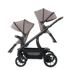 Titaniumbaby Tweelingwagens * Duo Kinderwagen Pollux Taupe