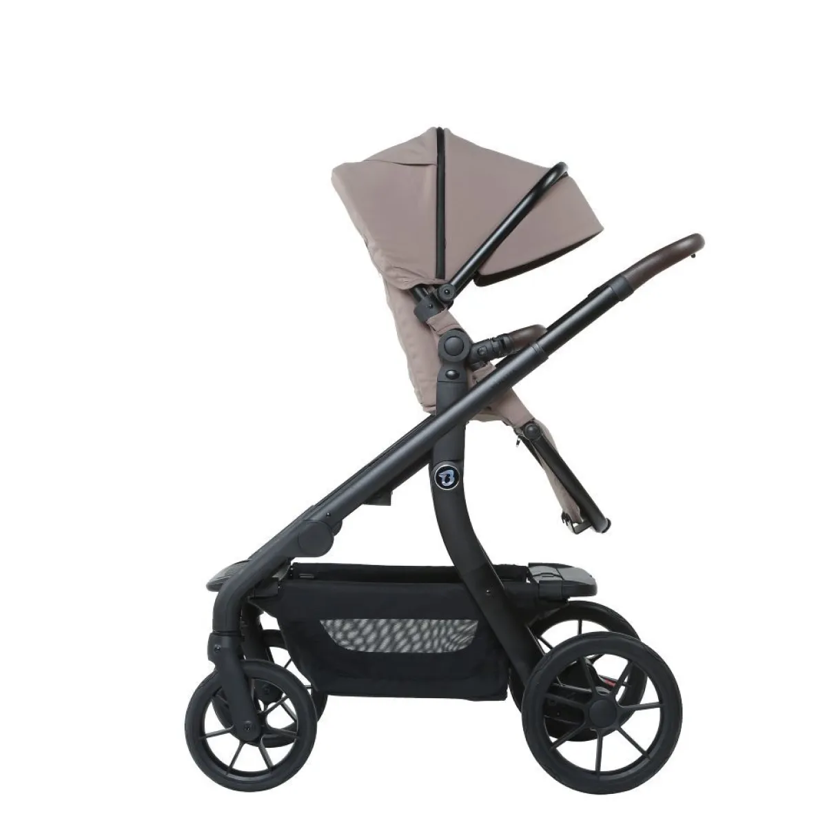 Titaniumbaby Tweelingwagens * Duo Kinderwagen Pollux Taupe