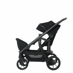 Titaniumbaby Tweelingwagens * Duo Kinderwagen Pollux Black Zwart