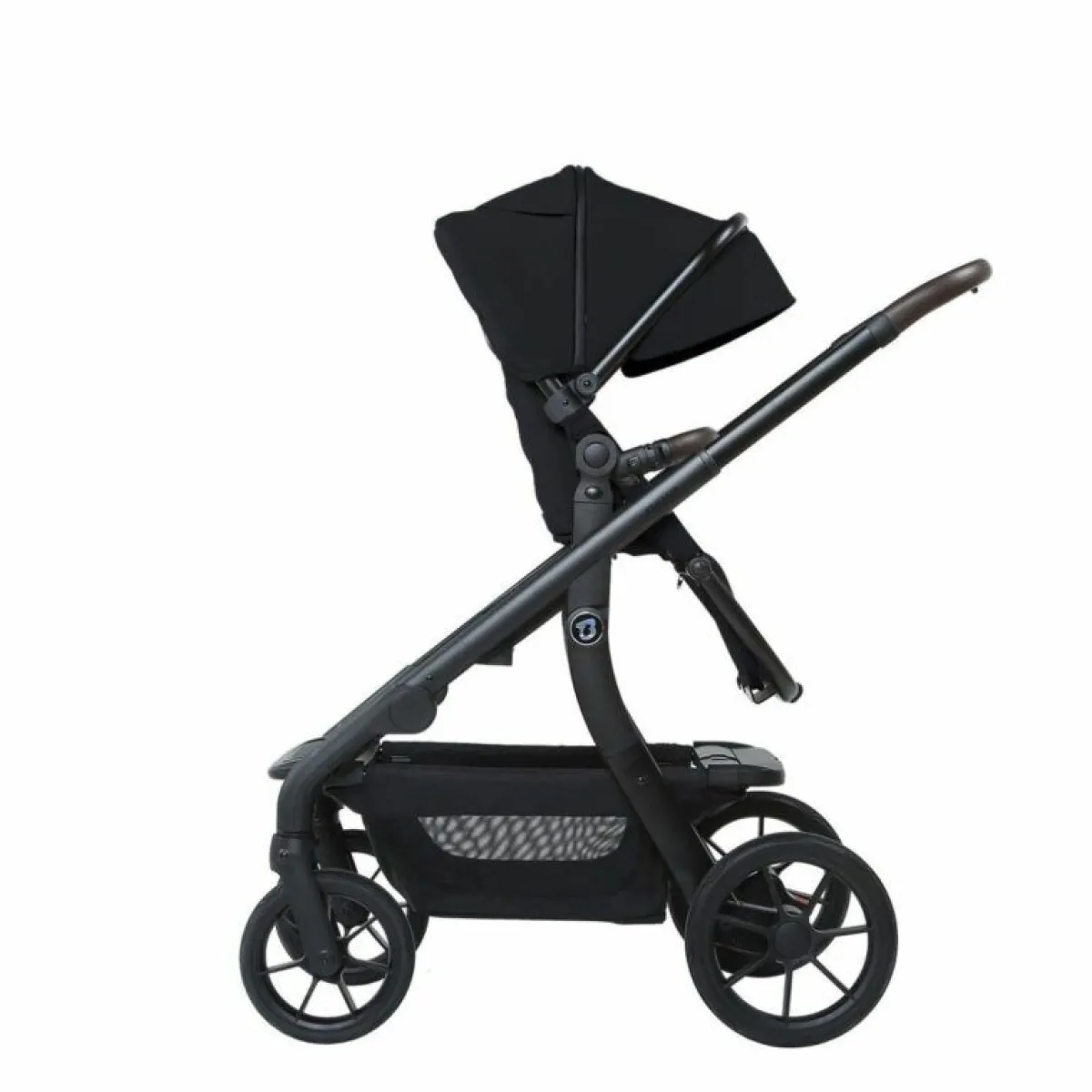 Titaniumbaby Tweelingwagens * Duo Kinderwagen Pollux Black Zwart