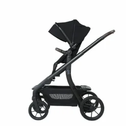 Titaniumbaby Tweelingwagens * Duo Kinderwagen Pollux Black Zwart