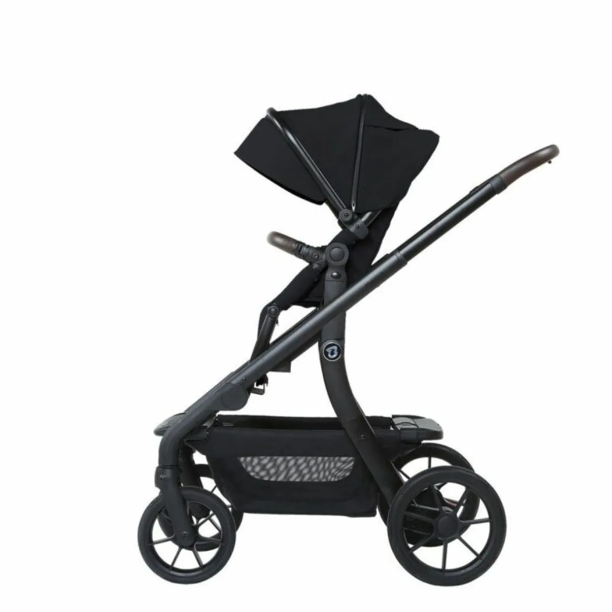 Titaniumbaby Tweelingwagens * Duo Kinderwagen Pollux Black Zwart