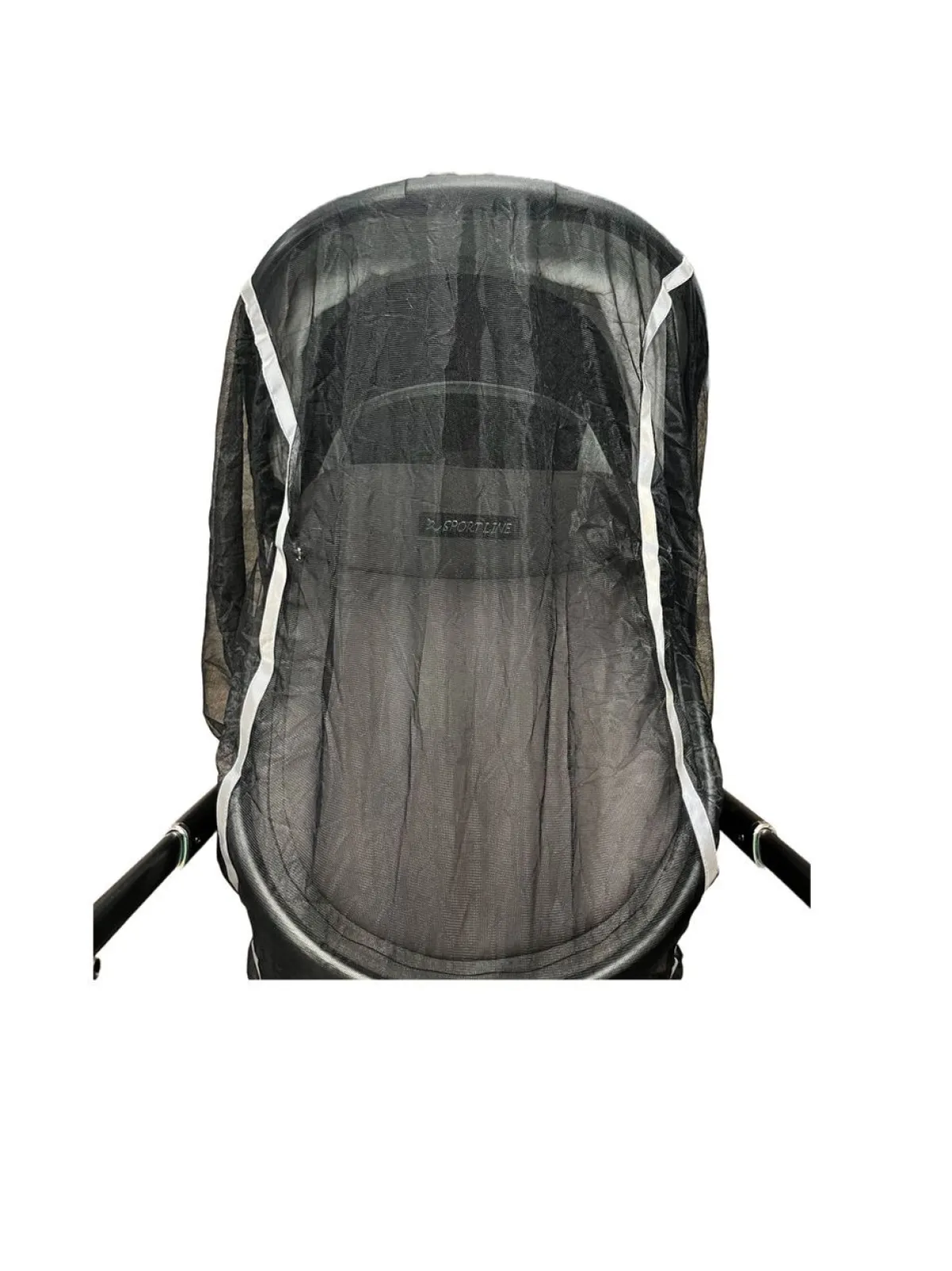 Titaniumbaby Kinderwagen Klamboe's * Reflecterende Klamboe Kinderwagen Zwart