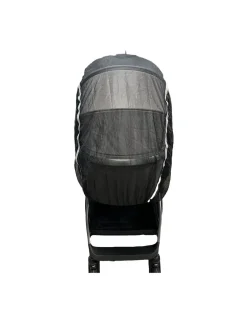 Titaniumbaby Kinderwagen Klamboe's * Reflecterende Klamboe Kinderwagen Zwart