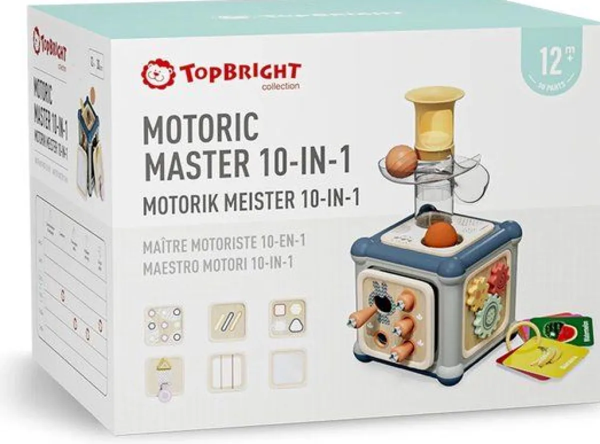 Topbright Overig * Motorische Activiteitenkubus 10-in-1