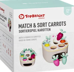 Topbright Overig * Vormenstoof Match & Sort Worteltjes