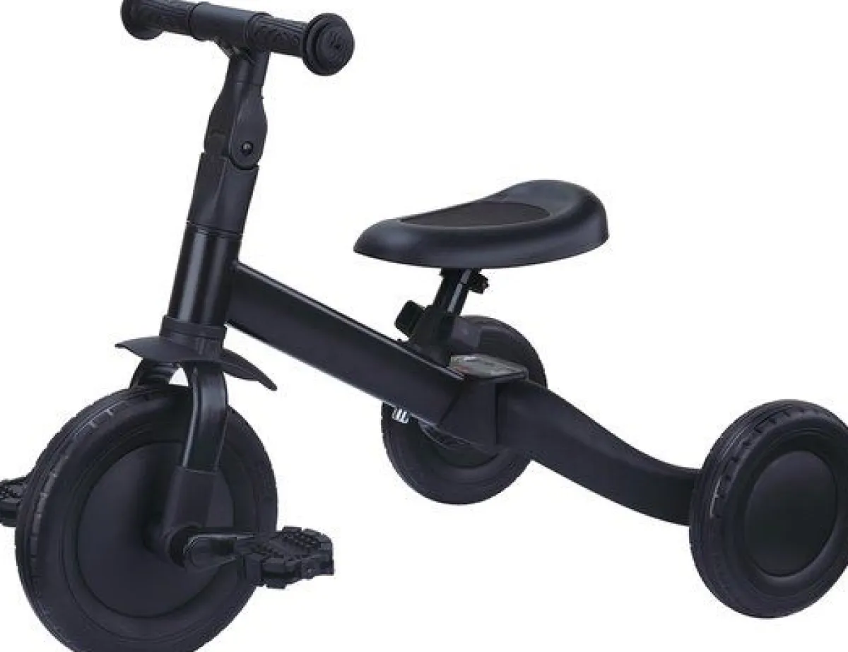 Topmark Loopfietsen * 4-in-1 Driewieler / Loopfiets Kaya Zwart Groen