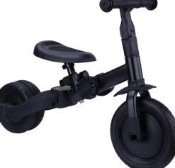 Topmark Loopfietsen * 4-in-1 Driewieler / Loopfiets Kaya Zwart Groen