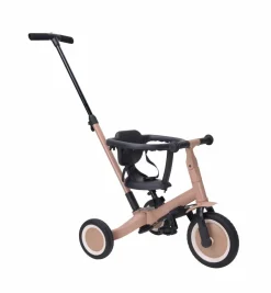 Topmark Loopfietsen * 4-in-1 Driewieler / Loopfiets Lio Macchiato Bruin